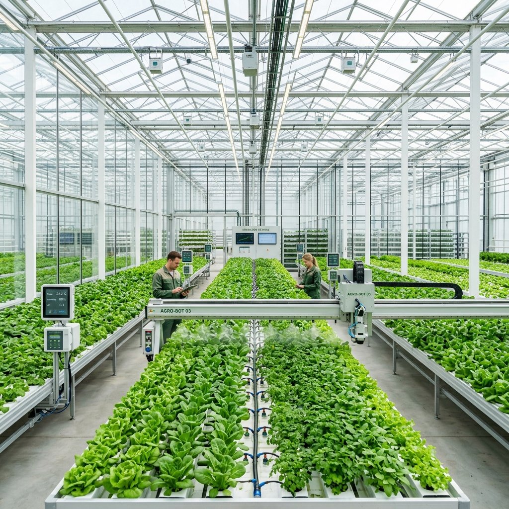 Modern Sustainable Agriculture Fields